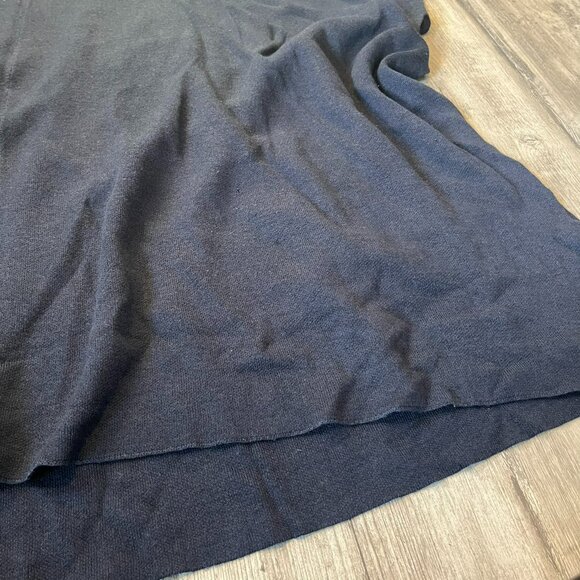 Lululemon After Asana Wrap Sweater, Heathered Inkwell (Navy Blue), One Size OS - Picture 9 of 11